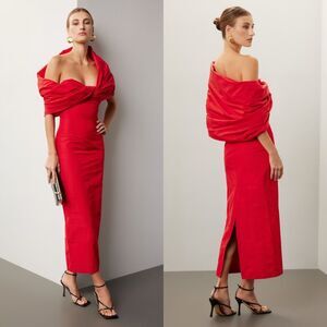 NWT ROSIE ASSOULIN OLD HOLLYWOOD DRESS SIZE 6 $2195